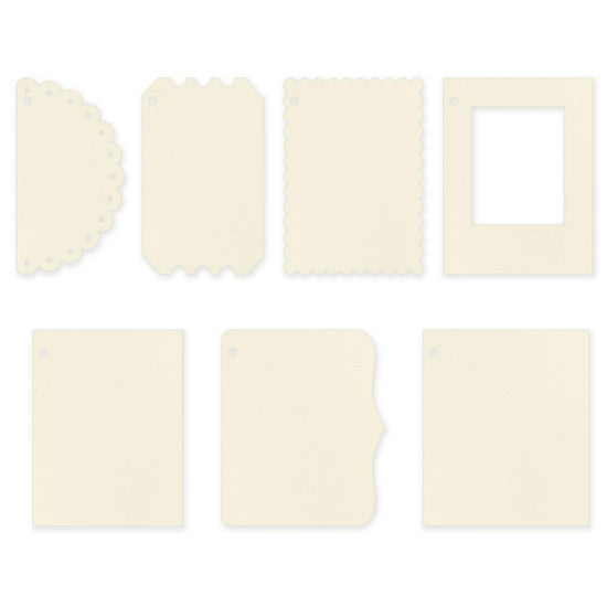 P13 Chipboard & Paper Album Base Set 6"X6" Have Fun