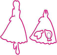 PRIMA Doll Stamp Camille Bundle Die and Stamp