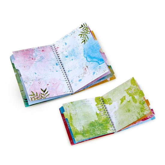 49 And Market Spiral Notebook Set Vintage Artistry Sunburst