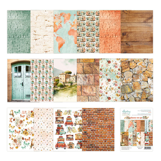 6 X 8 ADD-ON PAPER PAD - PLACES WE GO