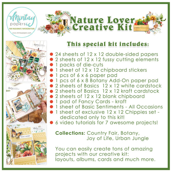 CREATIVE KIT - NATURE LOVER