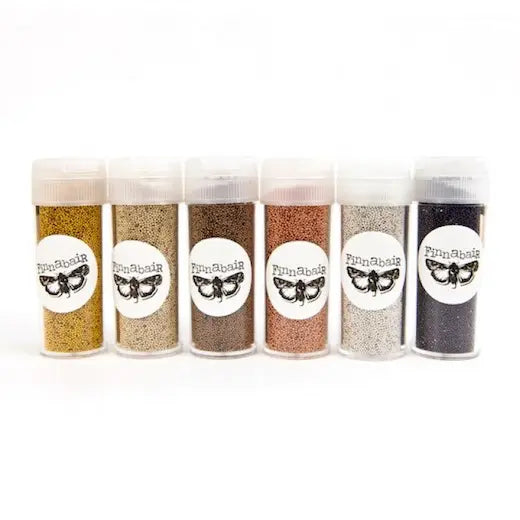 ART INGREDIENTS- METALLIC MICRO BEADS 6 PCS