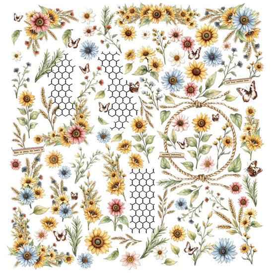49 And Market Laser Cut Outs Wildflowers Whispering Way