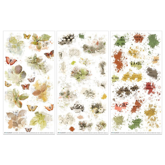 49 And Market Rub-On Transfer Set Vintage Orchard Blendable