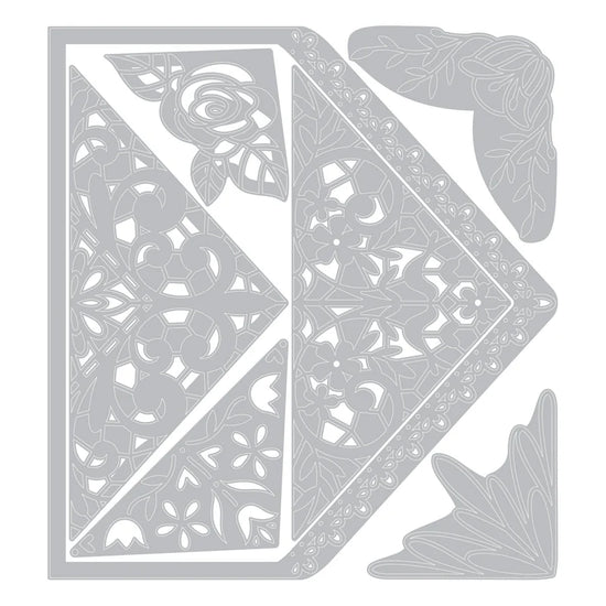 Sizzix Thinlits Die Set 7PK - Envelope Liners, A7, Intricate