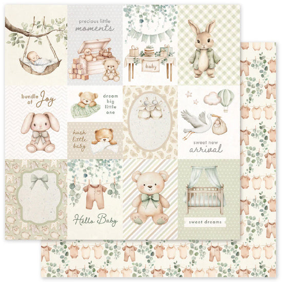 Paper Rose Boho Baby 6x6 Paper Collection