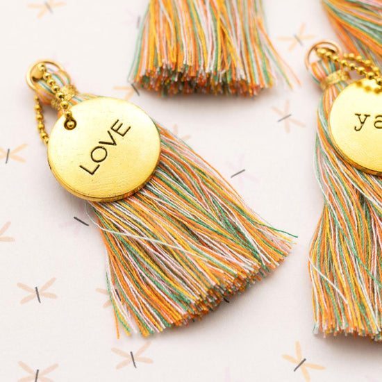 Jen Hadfield Live & Let Grow Tassels 4/Pkg