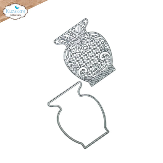 Elizabeth Craft Delicate Fancy Vase Die