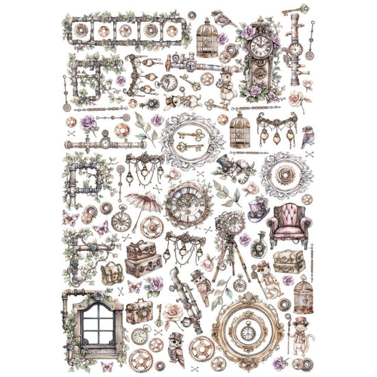 49 And Market Laser Cut Outs Elements, Echoes Of Time