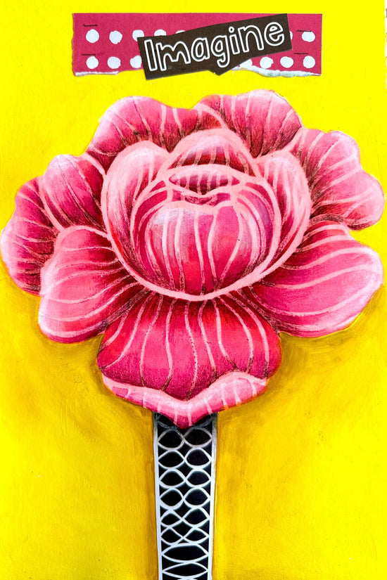 Art by Marlene Mask Floral Lines Art by Marlene 1 Piece