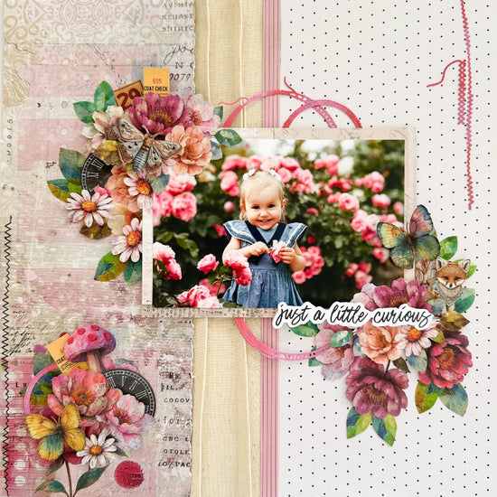 Uniquely Creative DRESSED IN DAYDREAMS SEWN & STITCHED DIE