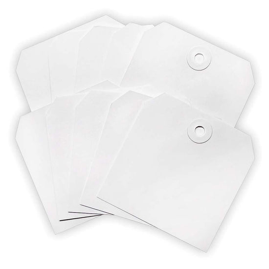 Dina Wakley MEdia Square Tags With Reinforced Holes 3”