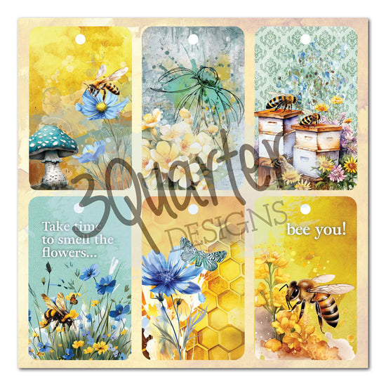 3Quarter Designs Honey Fields 8x8 Paper Pack & Diecuts Set