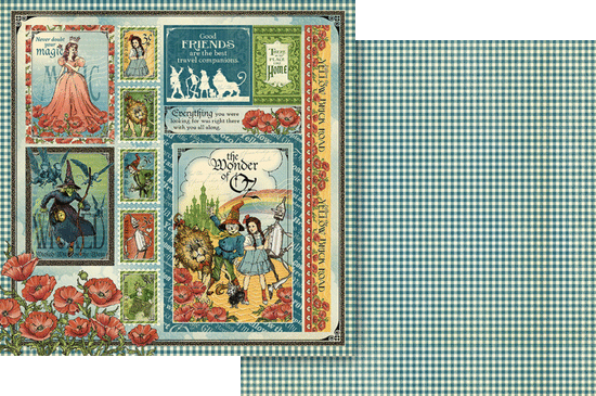 Graphic 45 Wonder of Oz 12×12 Collection Pack