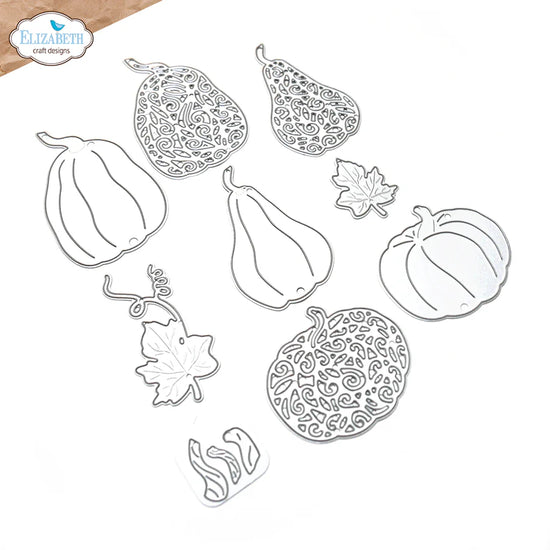 Elizabeth Craft Autumn Pumpkins die