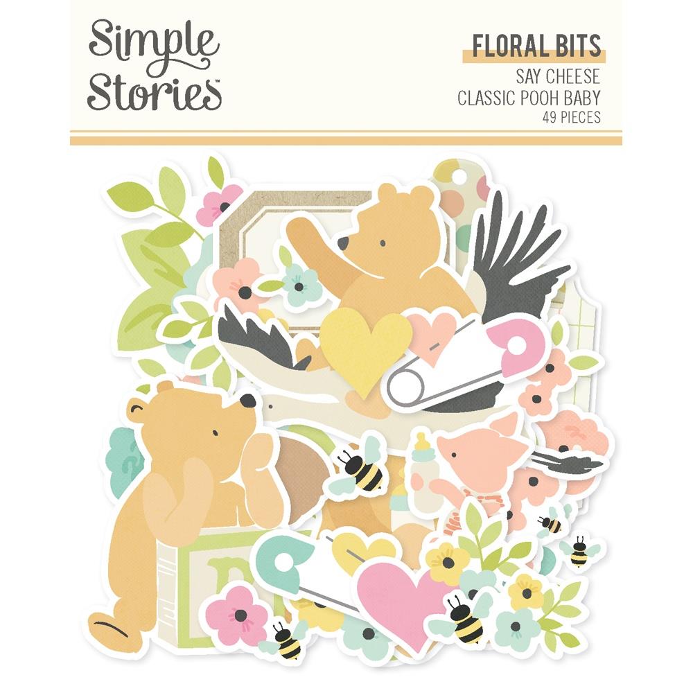 Hip Hop Hooray Bits & Pieces Fustelle Die-Cuts Per Journal E Scrapbooking - 56 Pezzi In Cartoncino, Senza Acidi - 2