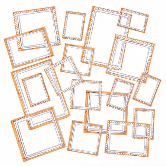 Color Swatch Peach Frame Set