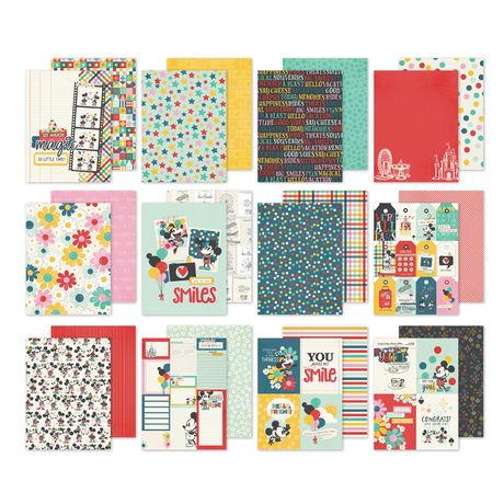 Simple Stories Paper Pad 6"X8" Say Cheese Happiest Place