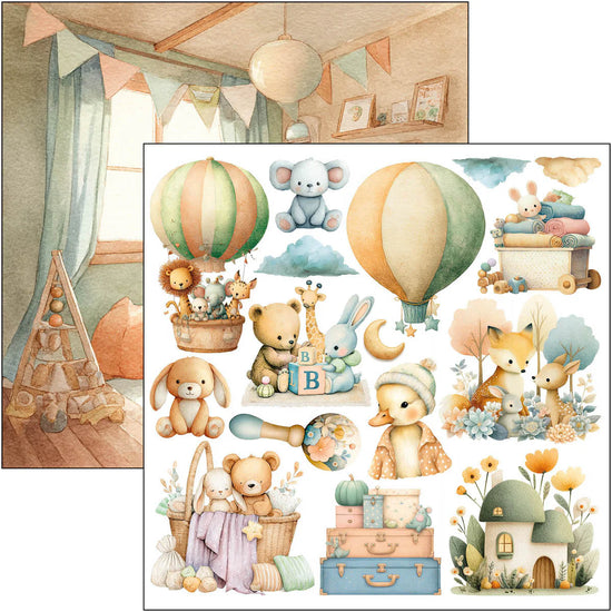 Ciao Bella Lunibloom Fussy Cut Pad 6"x6" 24/Pkg