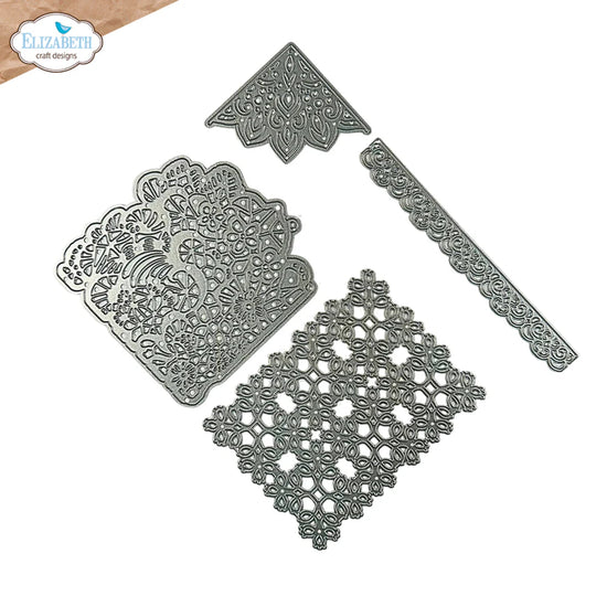 Elizabeth Craft Lace all over die