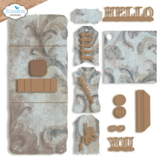 Elizabeth Craft Ephemera pocket die