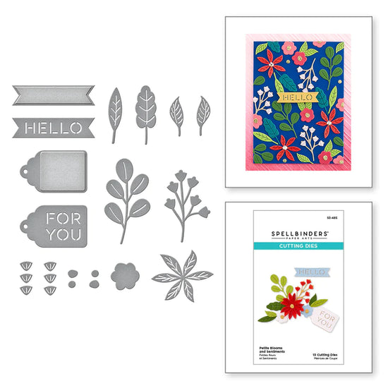 PETITE BLOOMS AND SENTIMENTS