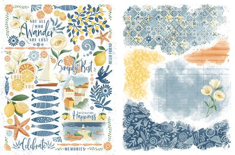 Graphic 45 Rub-On Transfers Scenic Route