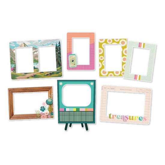 Flea Market Chipboard Frames