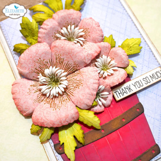 Elizabeth Craft ELIZABETH CRAFT DESIGNS CLEAR STAMPS - FLOWER CENTERS