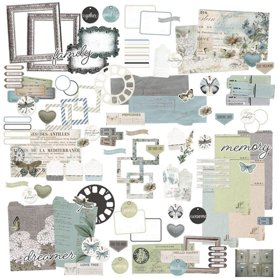 49 And Market Ephemera Bits Vintage Artistry Moonlit Garden