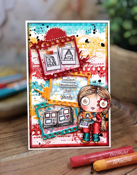 AALL and Create - A6 Stamp Sets - Torn Prints