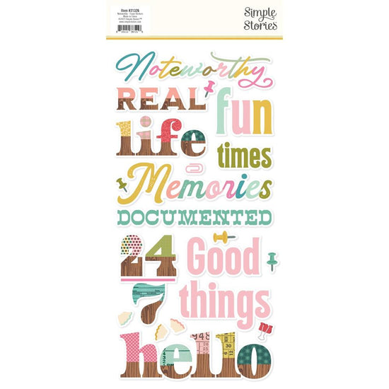 Noteworthy Foam Stickers 39/Pkg