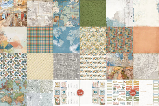 Arden Creative Studio Been There 12in x 12in Paper Pad