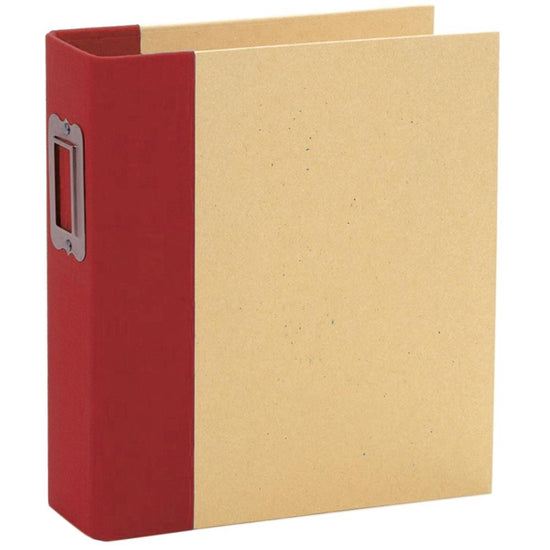 Simple Stories Sn@p! Binder 6"X8" Cranberry