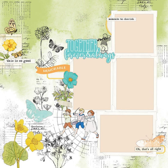 49 And Market Page Kit Toddler Time