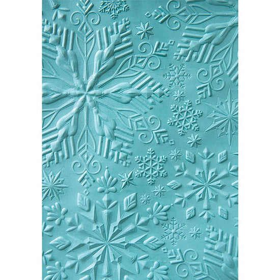 Sizzix Textured Impressions Embossing Folder-Katelyn Lizardi Winter Snowflakes