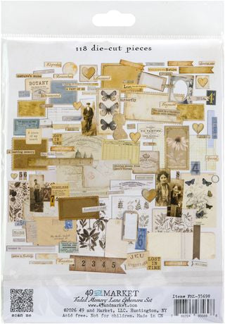 49 and Market Ephemera Set Faded Memory Lane
