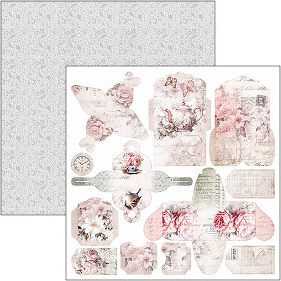 Ciao Bella Timeless Moments Paper Pad 12"x12" 12/Pkg