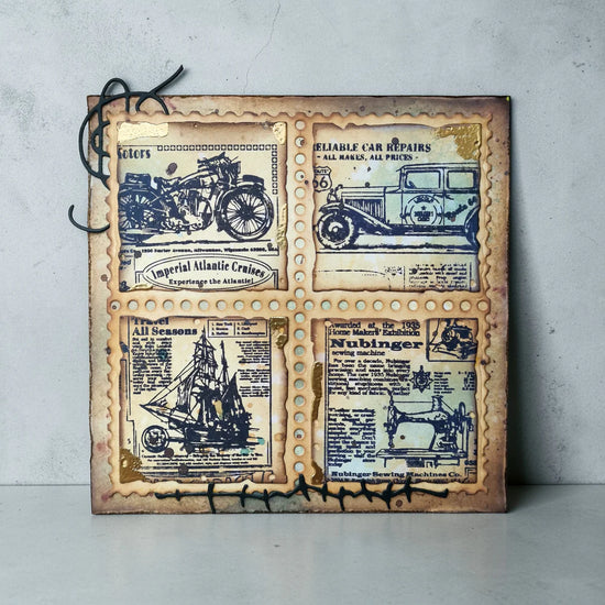 AALL and Create - Die-Cutting Die Set - Splintered Tiles