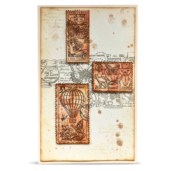 AALL and Create - A7 - Stamp Sets - Fragments in Transit