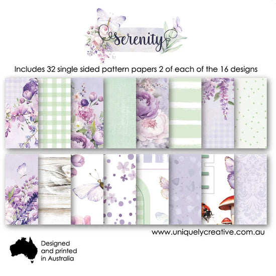 Uniquely Creative SERENITY 6 X 6 COLLECTION PACK