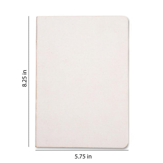Little Birdie Customizable Canvas Cover Note Book Portrait A5