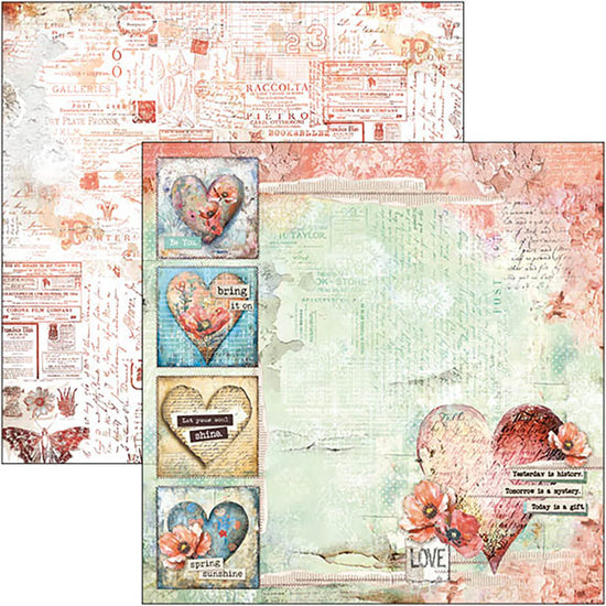 Ciao Bella Majestic Dream Paper Pad 12"x12" 12/Pkg