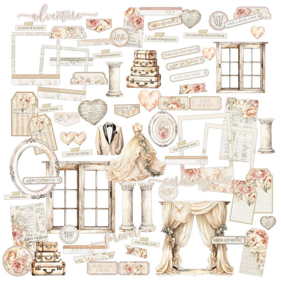 49 And Market Die-Cut Elements One Perfect Day