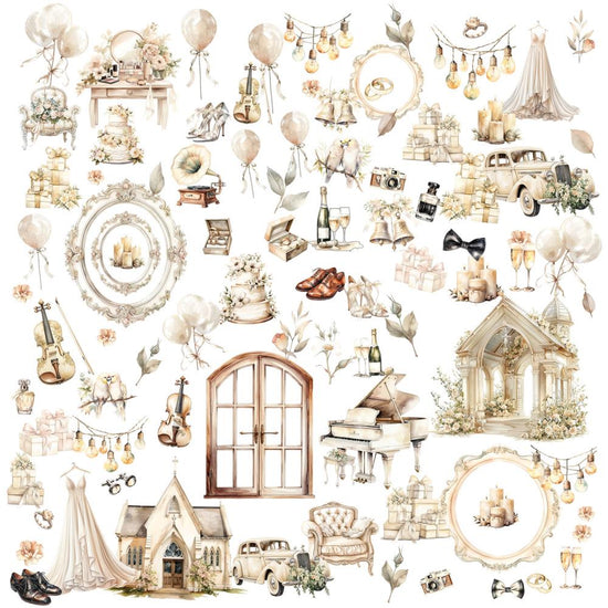 49 And Market Laser Cut Outs Elements, One Perfect Day