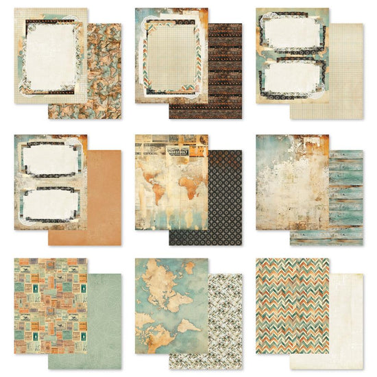 49 And Market Collection Pack 6"X8" Wanderlust Explorer