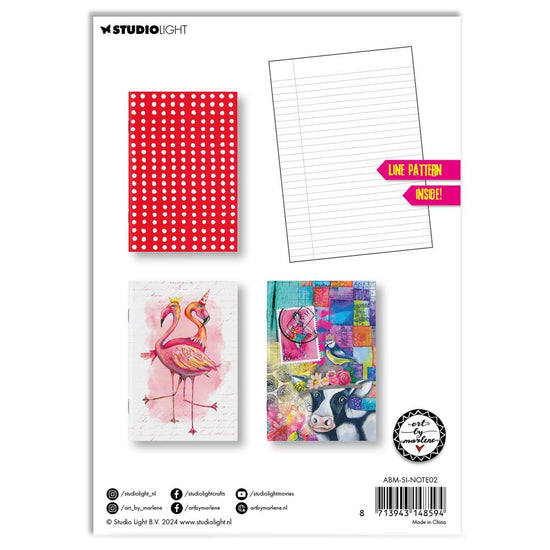 Art By Marlene Signature Collection Notebook 5.8"X8.25" Nr. 03