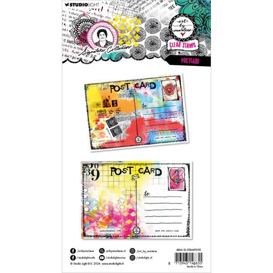 Art By Marlene Signature Collection Clear Stamps Nr. 598, Post Card