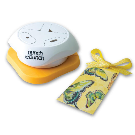 Punch Bunch AnySize Basic Tag Maker Punch 4-In-1 Corner And Hole Punch