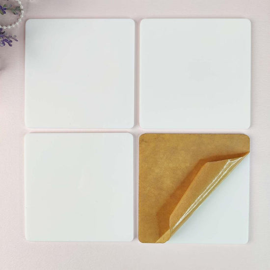 Dress My Craft Acrylic Coasters Curved Square